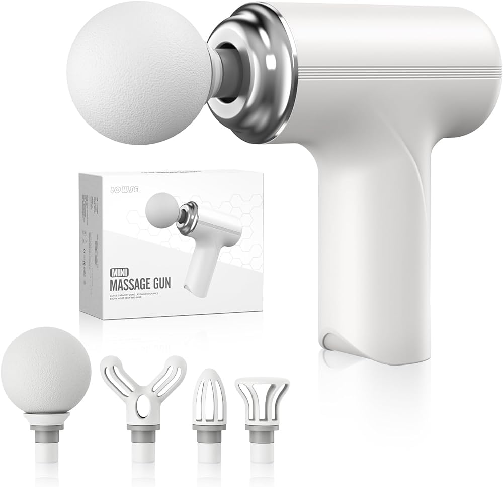 Gun Massager Powerful Deep Tissue Percussion Muscle Relaxation Device